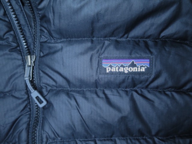 patagonia パタゴニア ダウン セーター ベスト Ｍ　実寸 L　ブラック_画像4