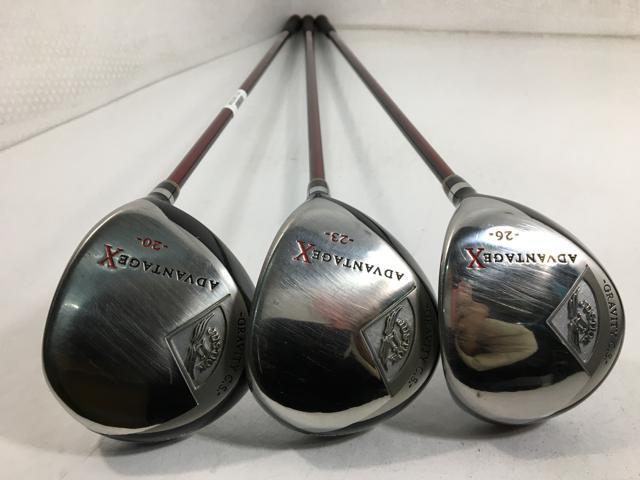 即決 中古 PROCEED(プロシード) ADVANTAGE X FW 2007 ウッドセット PROCEED TOUR RED 560 20/23/26 1FLEX_画像1