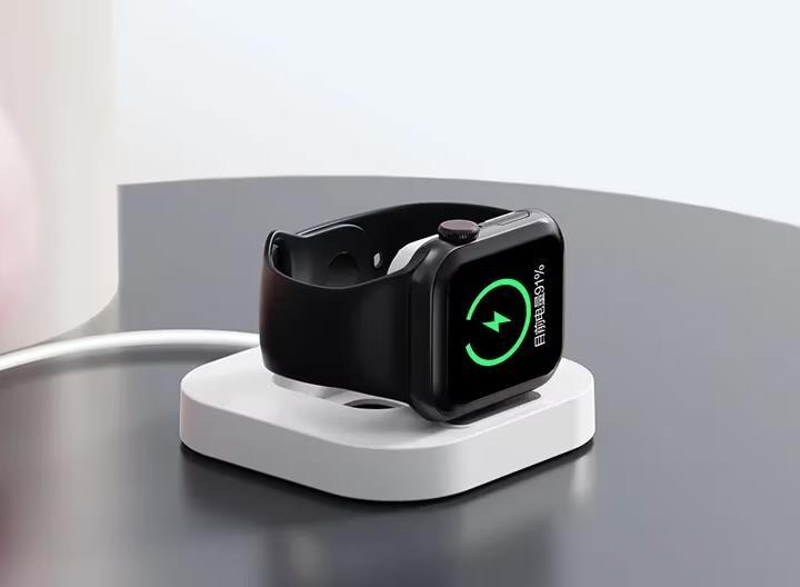 Apple Watch ワイヤレス 充電器 スタンド USB Type-C 接続 マグネット充電器 ワイヤレス充電 ホルダー 充電スタンド 薄型 携帯_画像2