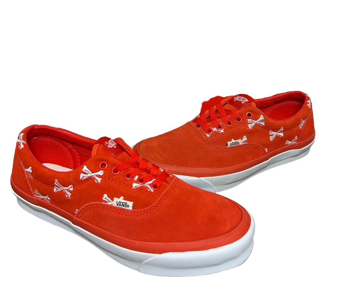 超美品 1度のみ着用 20AW WTAPS × VANS VAULT OG ERA LX BONES ORANGE 28.5cm ダブルタップス バンズ_画像2