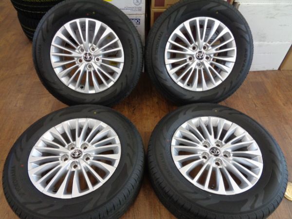 §トヨタ ４０系アルファード純正!新車外し! 17X6.5J+40 120-5H ダンロップ ウインターMAXX WM03 225/65R17(225/65-17) ヴェルファイア！!_４０アルファード純正　新車外し！