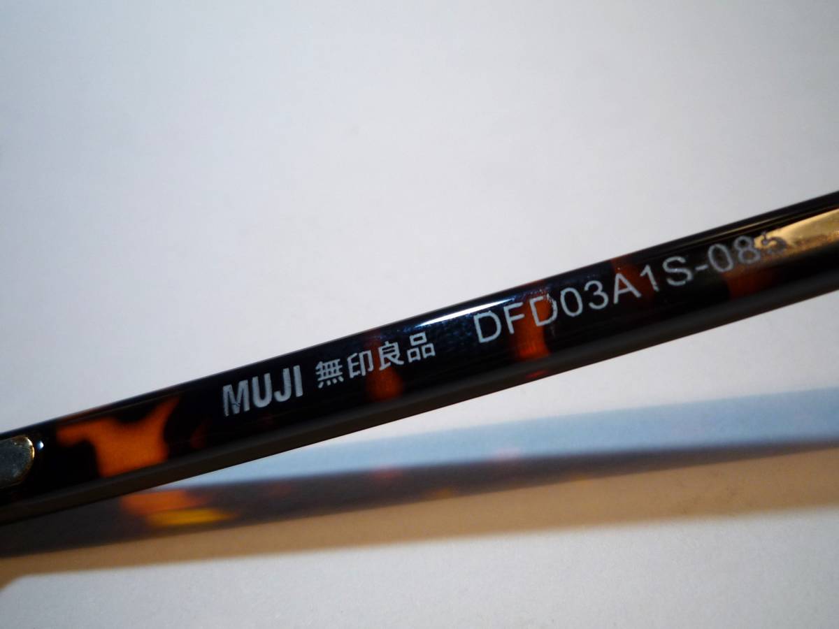 39992 MUJI/無印良品 ボストン型 眼鏡 UV400 クリアレンズ サングラス ブルーカットレンズ_画像5