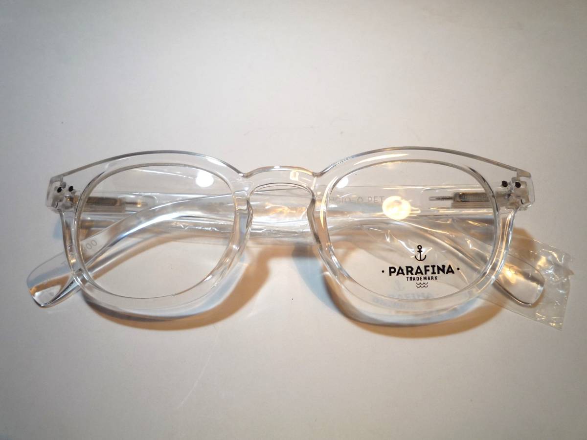 40046 PARAFINA/パラフィナ ボストン型 眼鏡フレーム バネ蝶番 未使用_画像8