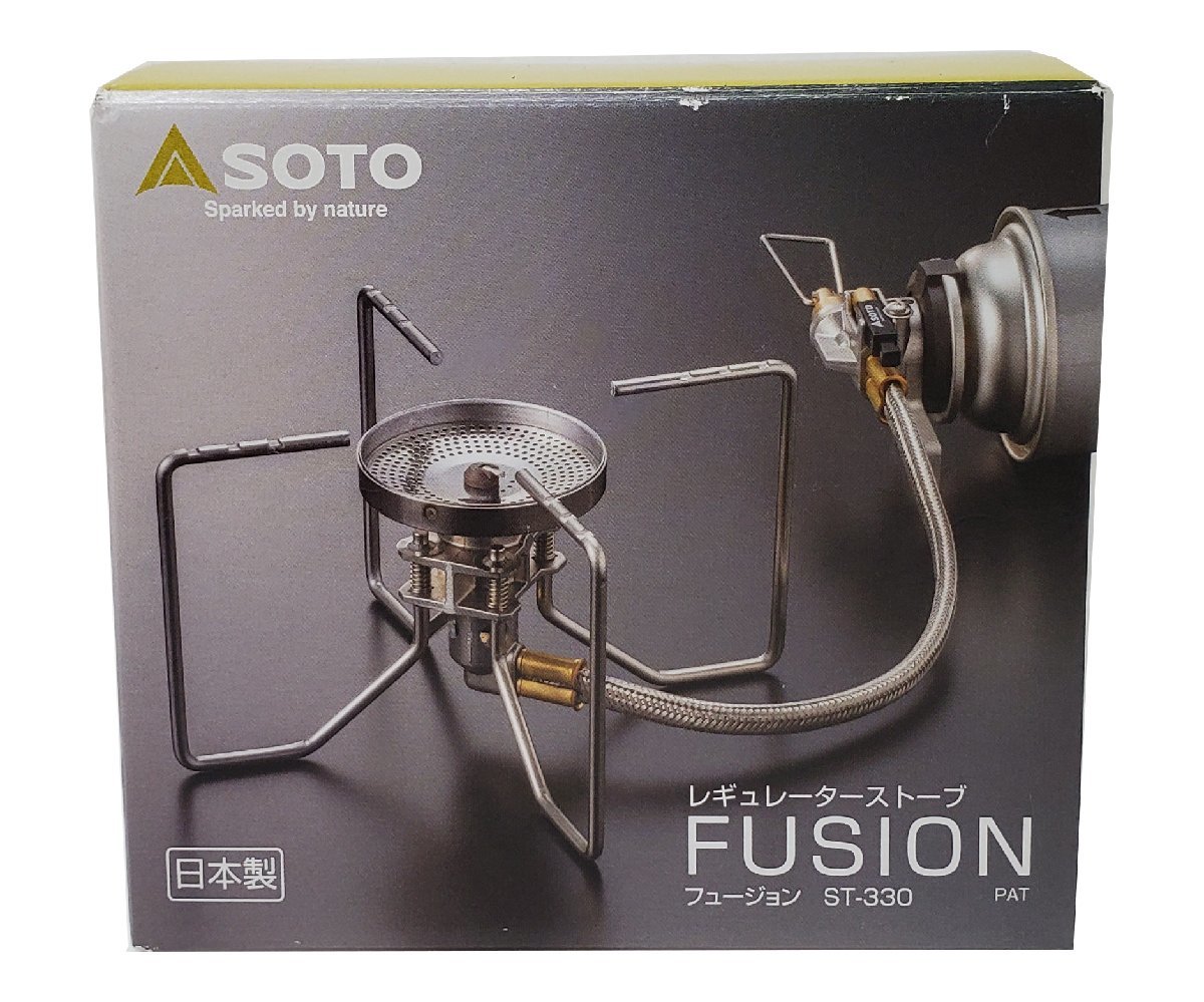 SOTO/ソト レギュレーターストーブ バーナー FUSION/フュージョン ST-330 アウトドア 新品