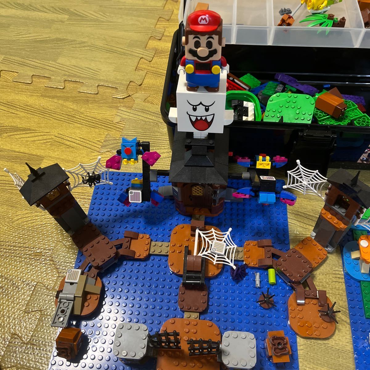 LEGO レゴ スーパーマリオ　収納ケース付　セット売り　動作確認済み　マリオの声や音で楽しめます_画像2