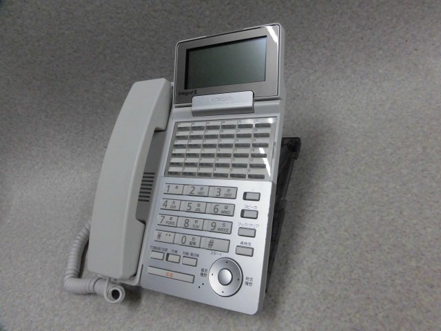 Ω ZB1 1460※保証有 ET-36iE-SD(W)2 日立 iE 36ボタン電話機 15年製