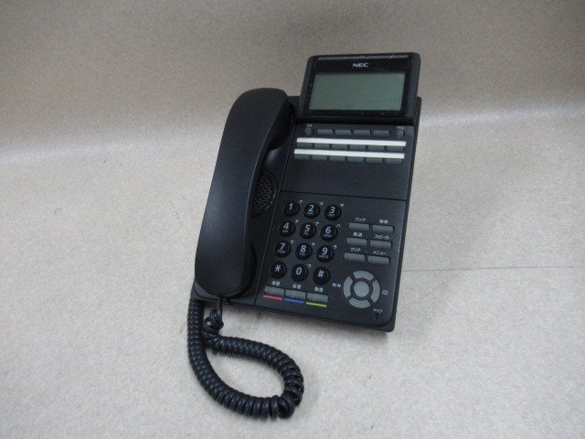 Ω ZB1 10060※保証有 NEC UNIVERGE Aspire WX DTK-12D-1D(BK)TEL 12ボタン標準電話機 シメイ状カバー割れ有