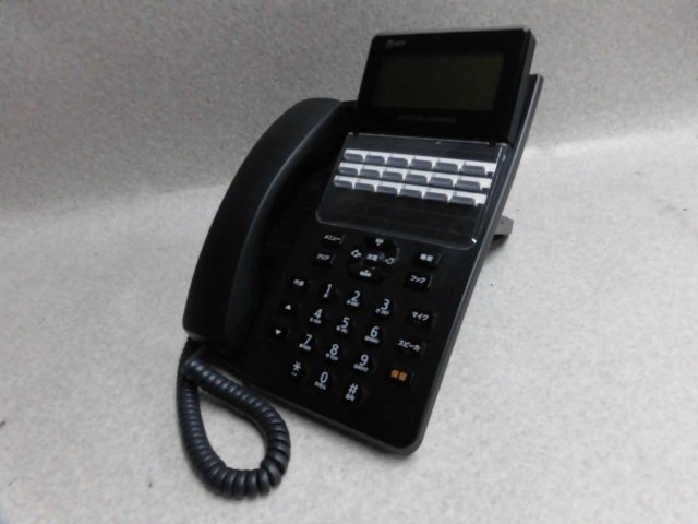 Ω ZZX1 4880※保証有 NTT αA1 18ボタンスター電話機 A1-(18)STEL-(1)(K) 東15年製 きれいめ