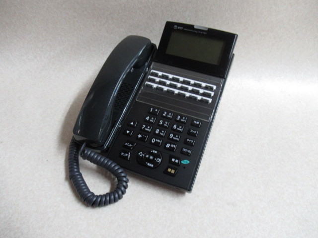 全商品オープニング価格！ Ω ZG2 東16年製 同梱可 領収書発行可能 18ボタン標準電話機 NX2 NTT 箱無し　NX2-(18)STEL-(1)(K) 未使用品 2929) NTT