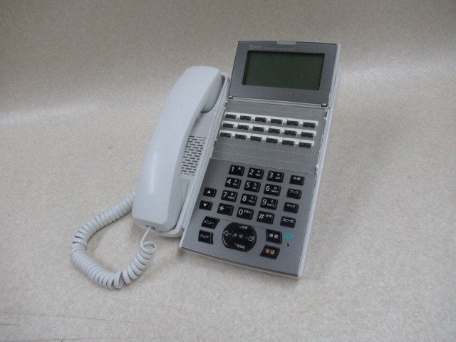 Ω ZB1 8442※保証有 西13年製 NTT NX2-(18)APFSTEL-(1)(W) スター18ボタンアナログ停電電話機 ・祝10000！取引突破！