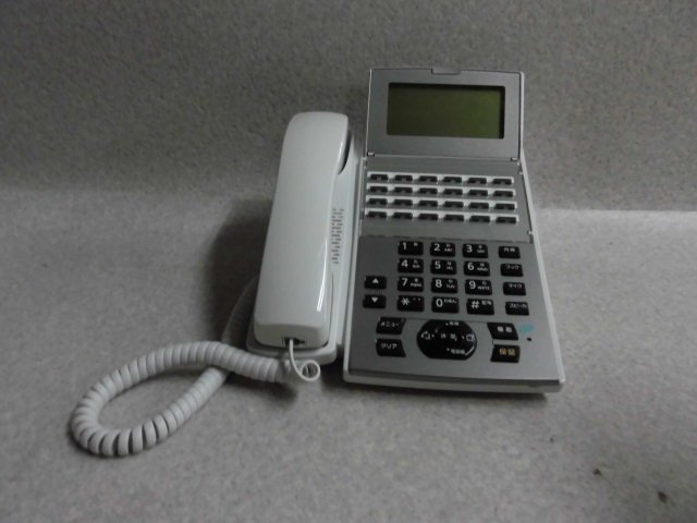 Ω保証有 ZK2 774) NX2-(24)BTEL-(1)(W) NTT NX2 24ボタンバス標準電話機 領収書発行可能 仰天価格 同梱可 中古ビジネスホン 17年製