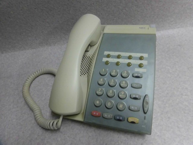 ▲Ω ZG1 4398※保証有 NEC SOLUTE Dterm75 DTP-8-1D(WH) 電話機 中古ビジネスホン 同梱可