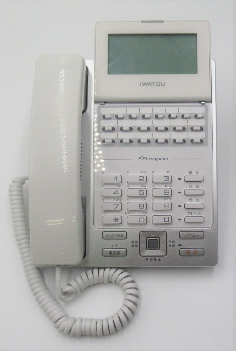 岩通 フレスペック/Frespec NW-12KT(WHT) 12ボタン電話機 18年製 DPY0019