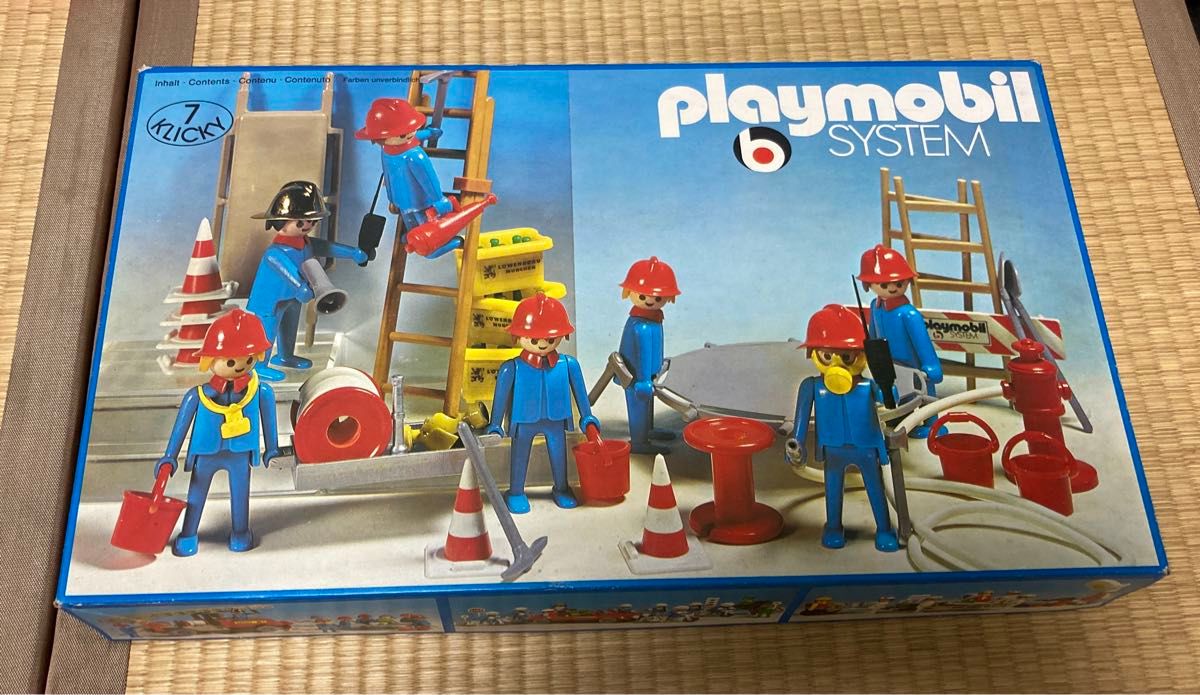 プレイモービル 3403 playmobil 消防士　プレモ 廃盤　PLAYMOBIL 7 KLICKY