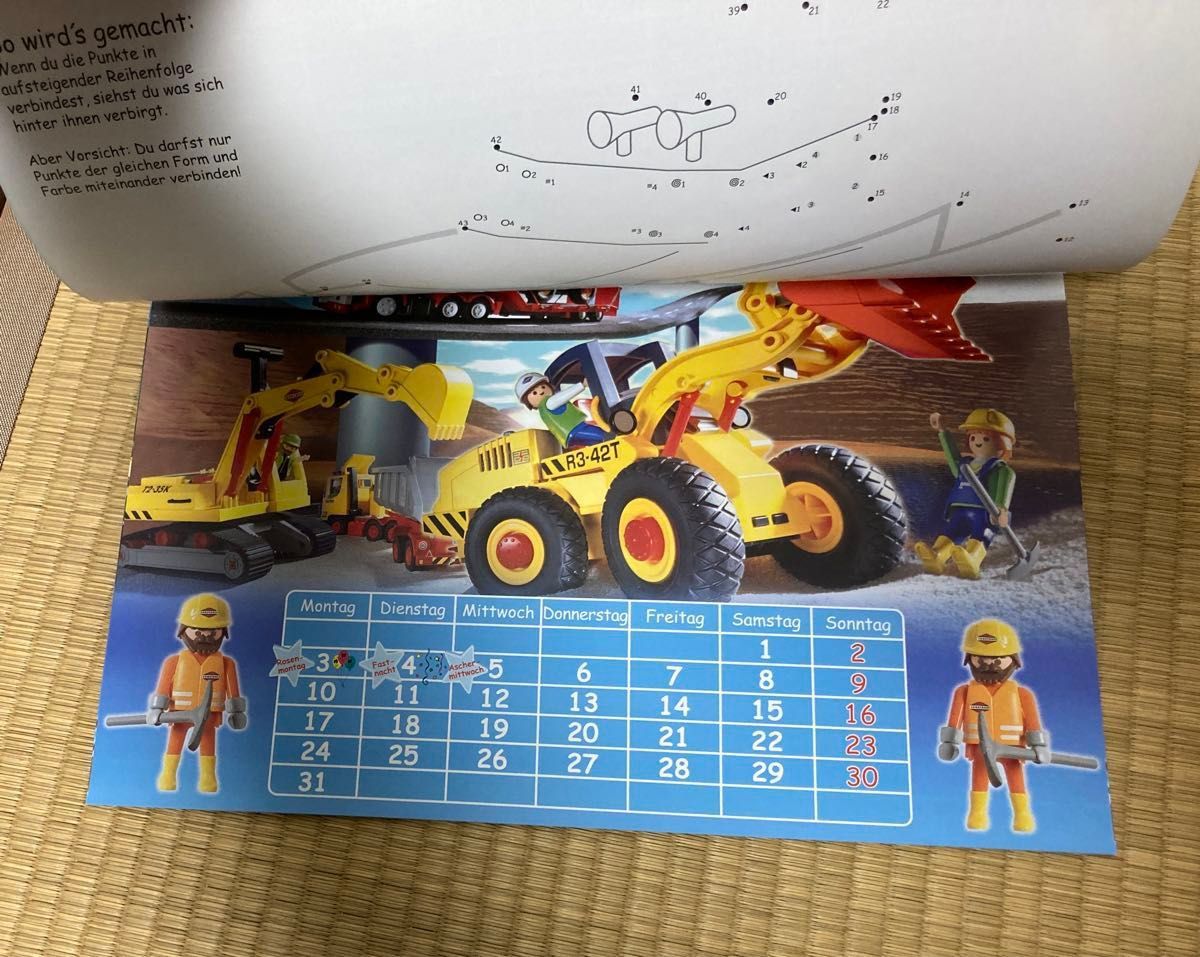 プレイモービル 2003年　カレンダー　playmobil プレモ 廃盤　PLAYMOBIL 未使用品