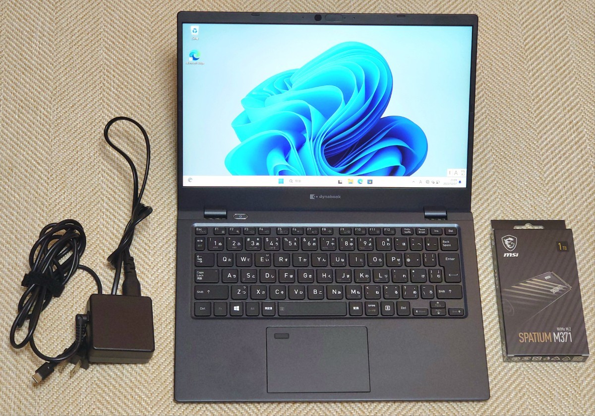 超美品 Dynabook G83/HS　Core/i5/1135G7/メモリ/24GB/新品/1TB/SSD/NVMe/IPS/FHD/13.3インチ/Win11 Pro_画像1