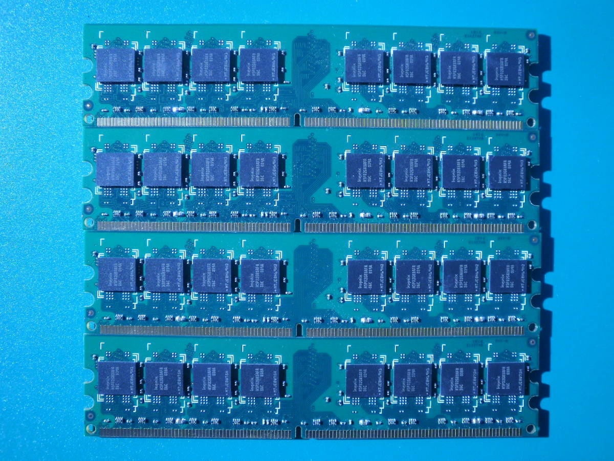 RamBo 512X64Y-80F 4枚セット PC2-6400U/DDR2-800　_画像4