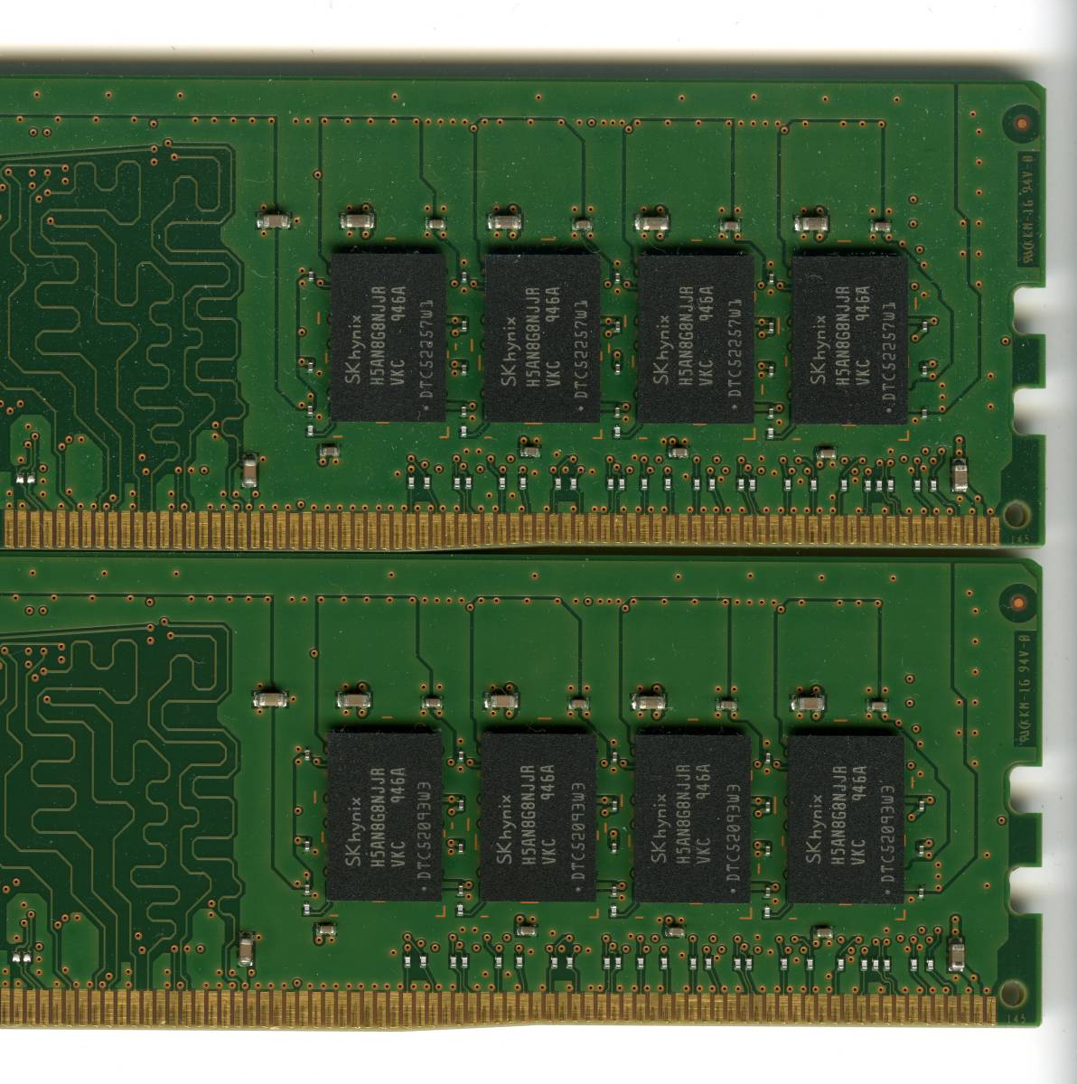 【UDIMM】DDR4-2666、16GBの2枚セットで32GB、中古　　SKhynix　　　1946_画像9