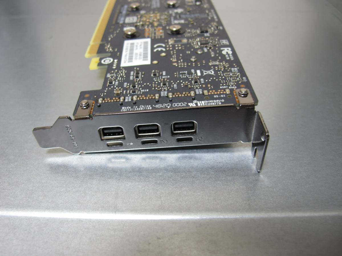 HP　NVIDIA Quadro P400　中古　ロープロファイル　　　5605_画像5