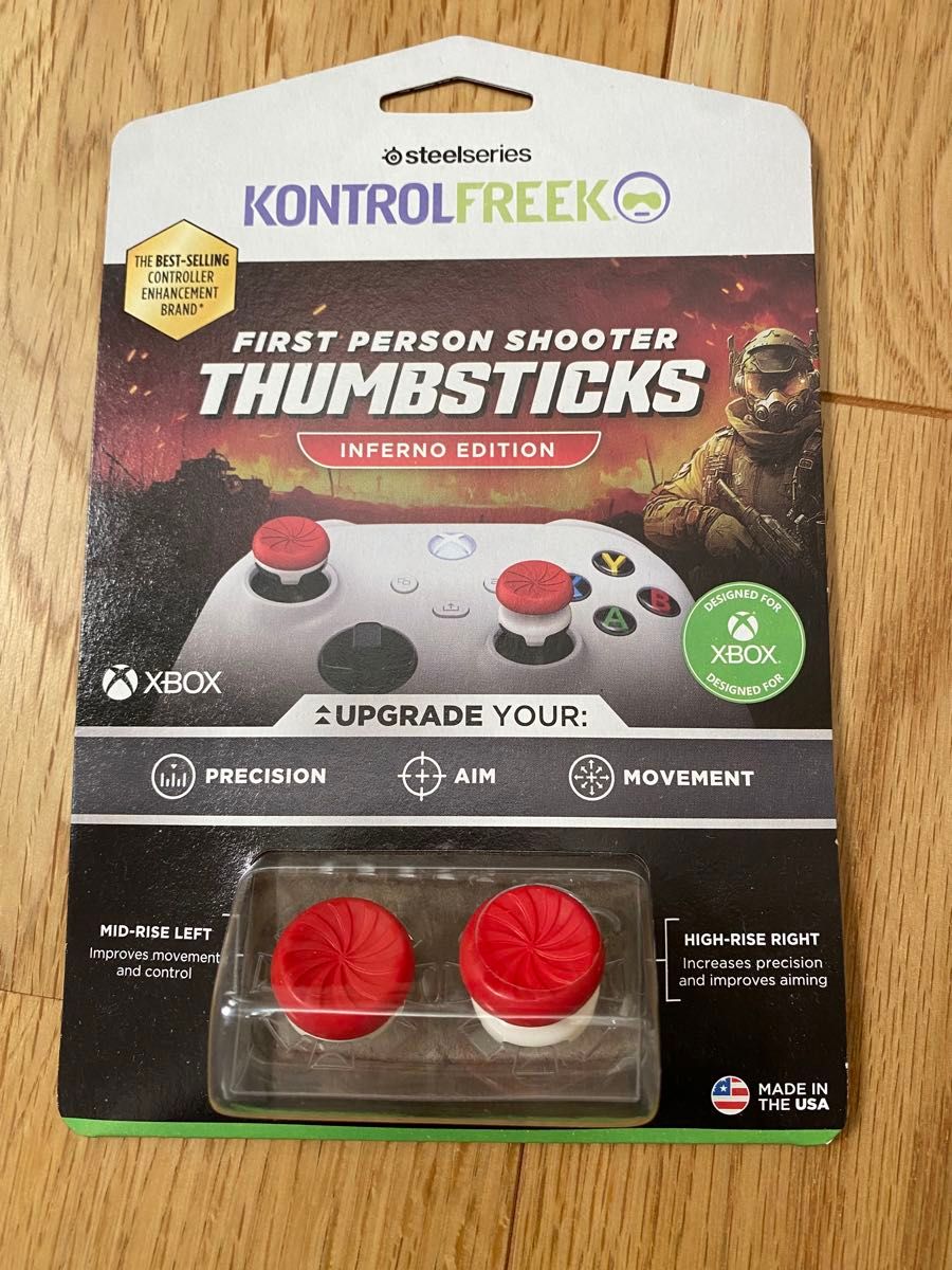 Xbox One、Xbox Series Xコントローラー用KontrolFreek FPS Freek Inferno