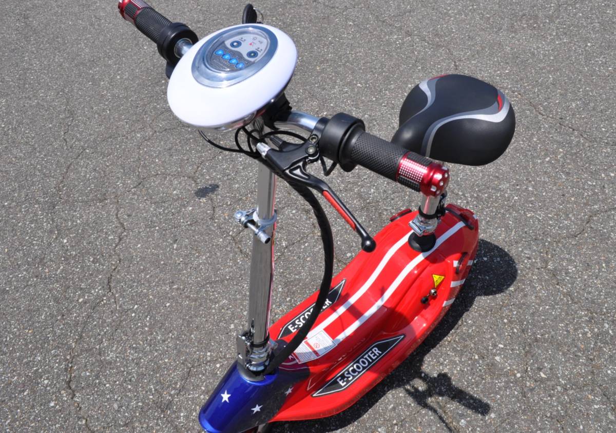  public road mileage prohibition starting after goods inspection shipping chair attaching folding type large LED light attaching electric scooter scooter Es302