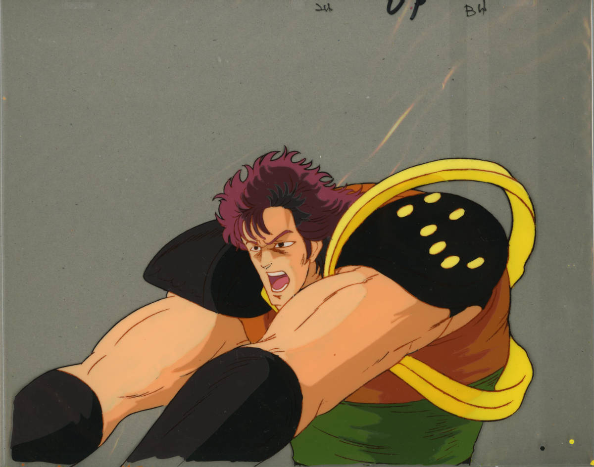 北斗の拳 OP バット セル画 セル画 北斗の拳 OP バット セル画 セル画