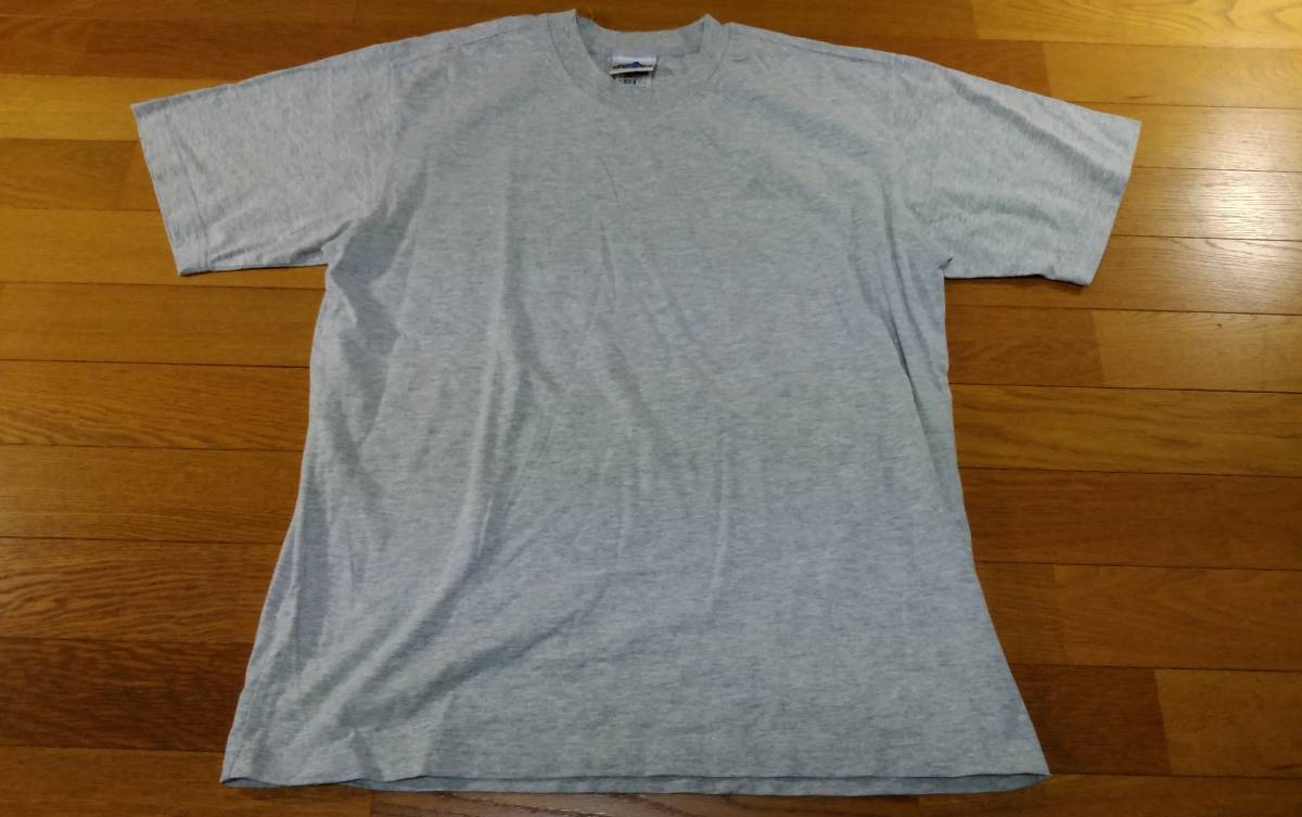 アディダス adidas Tシャツ SIZE:M グレー 送料215円～_画像1