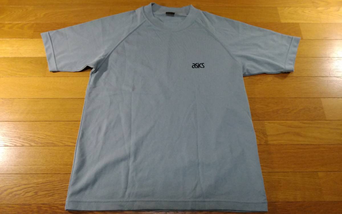 アシックス asics プラシャツ SIZE:M グレー 送料215円～_画像1