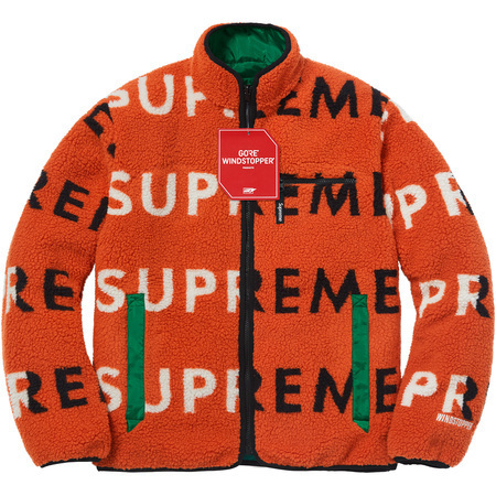 Supreme シュプリーム リバーシブル もこもこ フリース Supreme シュプリーム リバーシブル もこもこ フリース