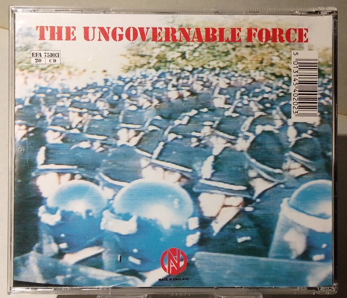 ★ U.K.ハードコア ★ コンフリクト『 THE UNGOVERNABLE FORCE 』CONFLICT ★の画像2