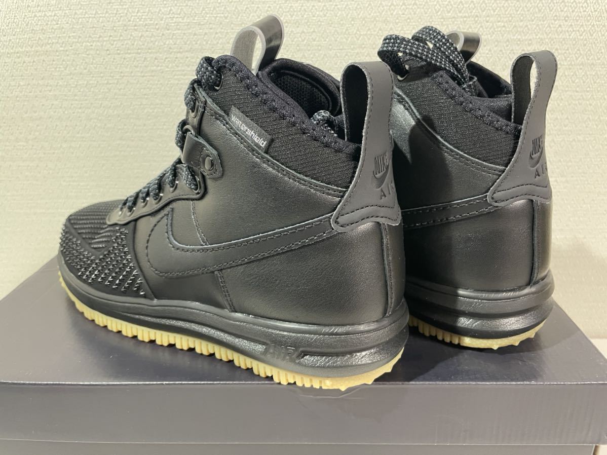 【送料無料】【新品】26.5㎝　NIKE LUNAR FORCE 1 DUCKBOOT ナイキ ルナ フォース 1 ダックブーツ ブラック_画像4