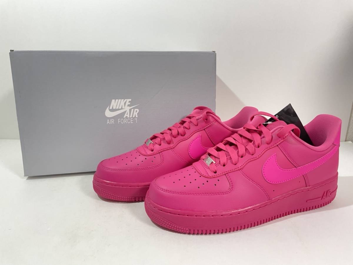 新品】WMNS27cm Nike WMNS AirForce1 Low Fireberry ナイキ ウィメンズ