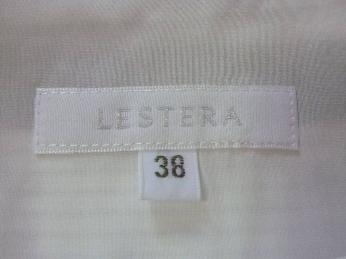 LESTERA レステラ ワンピース ノースリーブ 38 レース（B37)_画像5