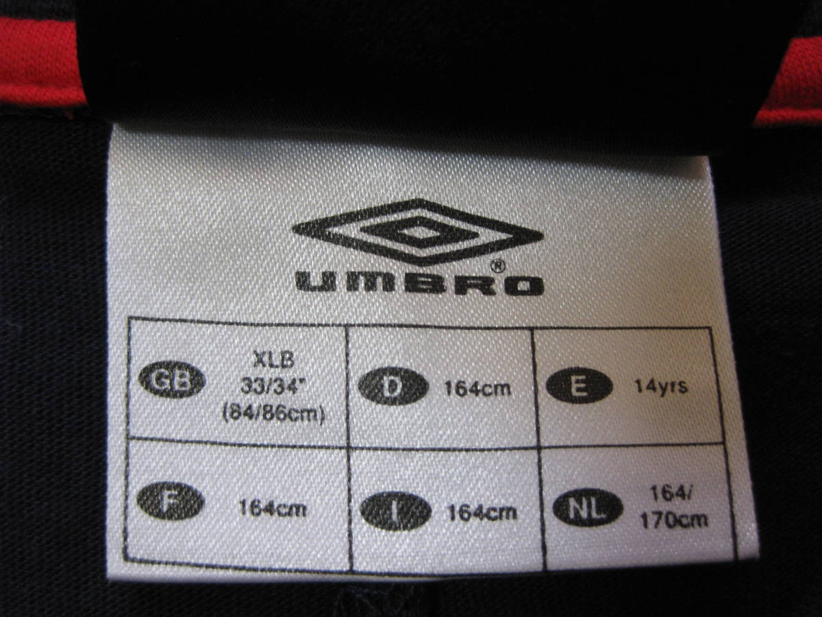 未使用 umbro アンブロ イングランド代表 Tシャツ 半袖 コットン（B40）の画像5