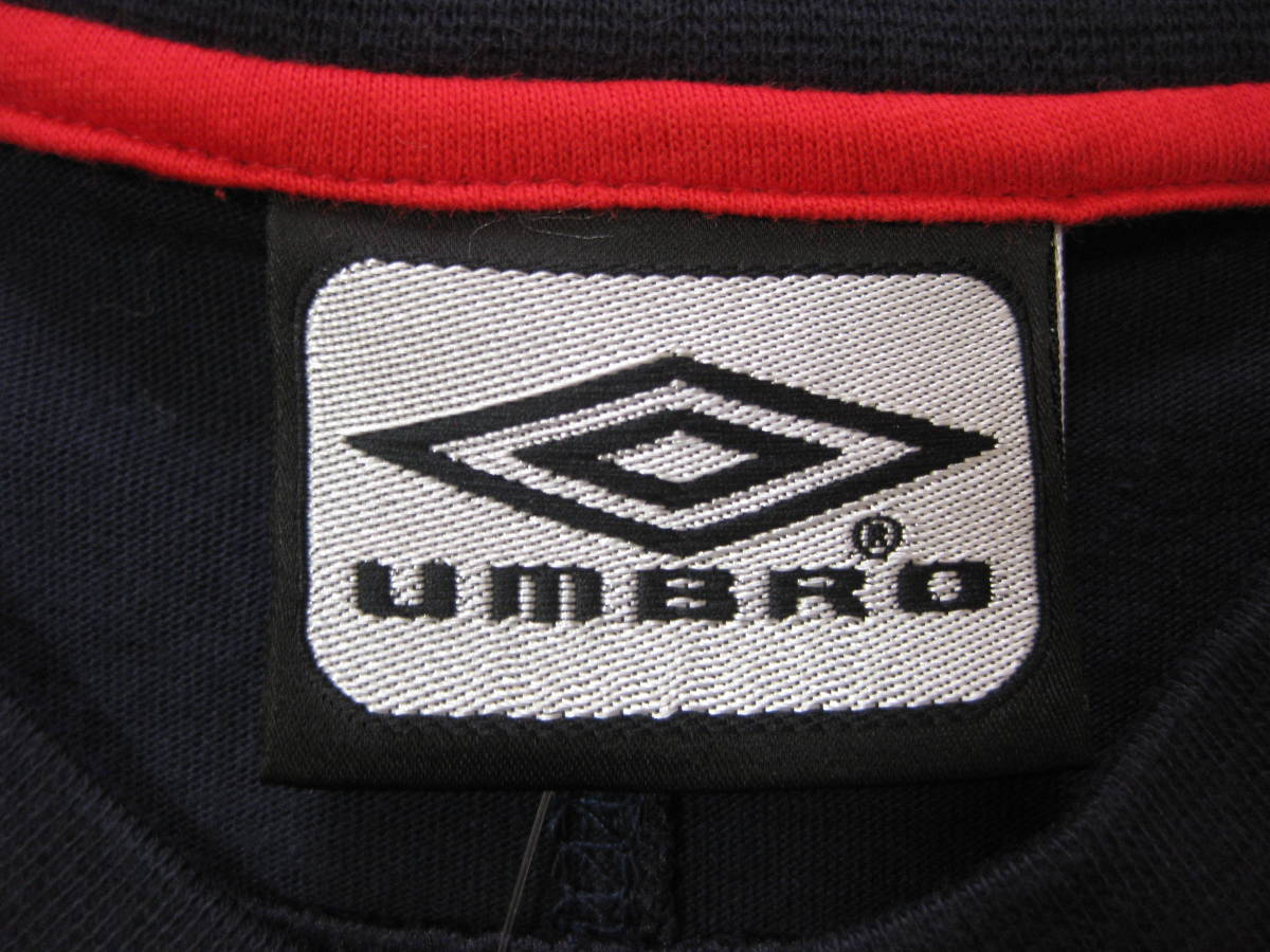 未使用 umbro アンブロ イングランド代表 Tシャツ 半袖 コットン（B40）の画像4
