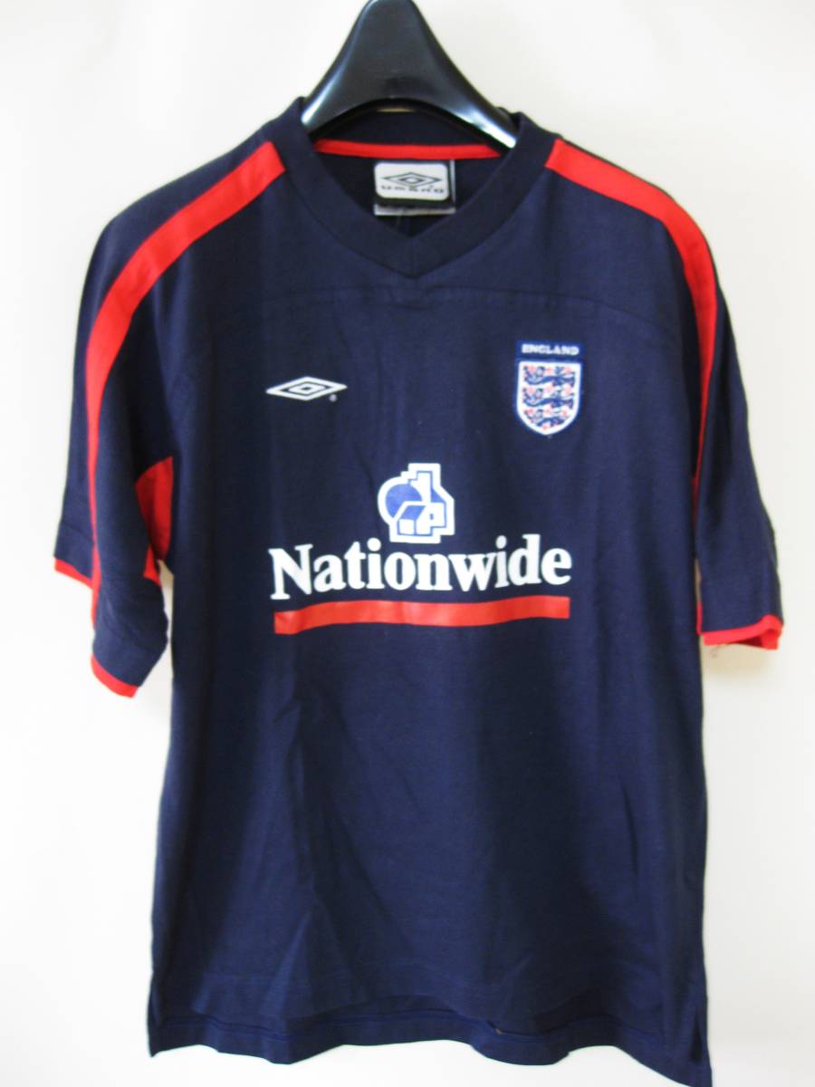 未使用 umbro アンブロ イングランド代表 Tシャツ 半袖 コットン（B40）の画像1