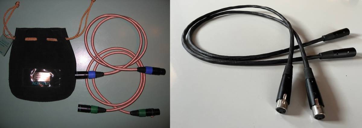 新品☆高音質XLRケーブル1mペア☆X-VZX☆最新アルミラップ3重シ 新品☆高音質XLRケーブル1mペア☆X-VZX☆最新アルミラップ3重シ