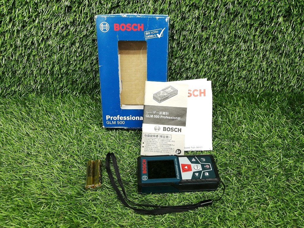 中古 BOSCH ボッシュ レーザー距離計 GLM500_画像1