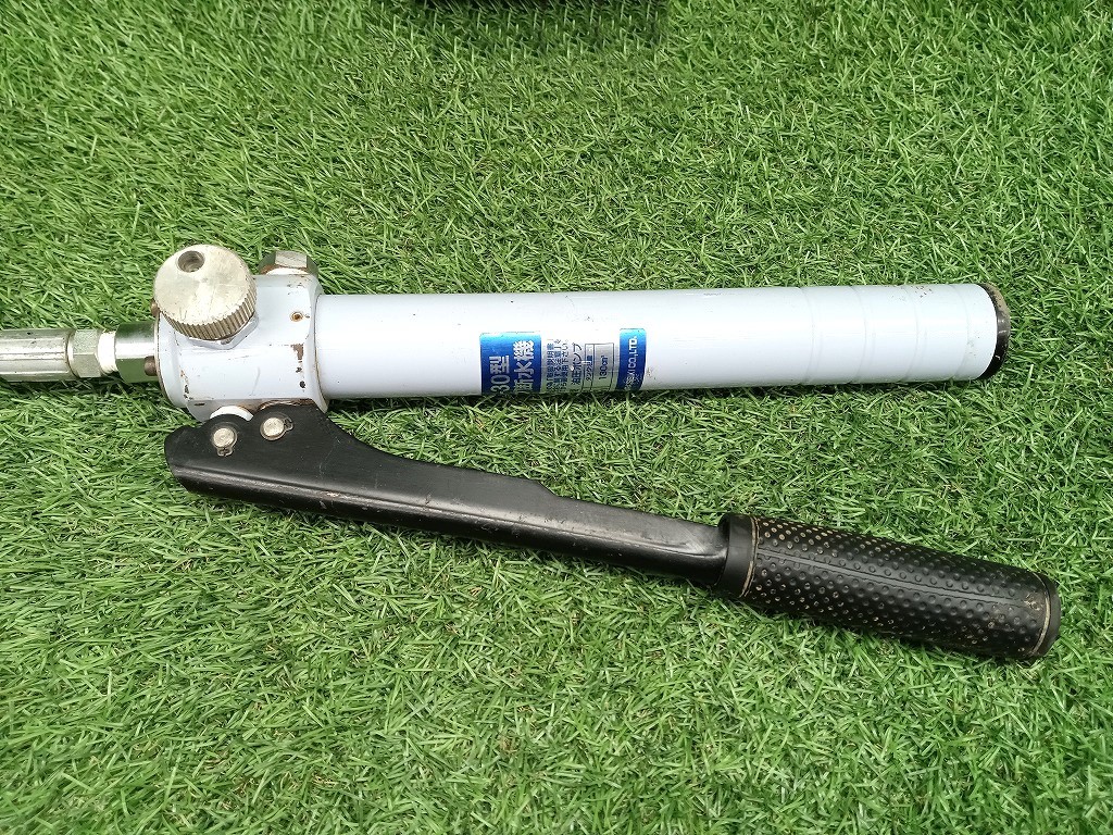 中古 KAMEKURA 亀倉精機 手動油圧式 パイプ断水機 SS-30 【2】_画像2