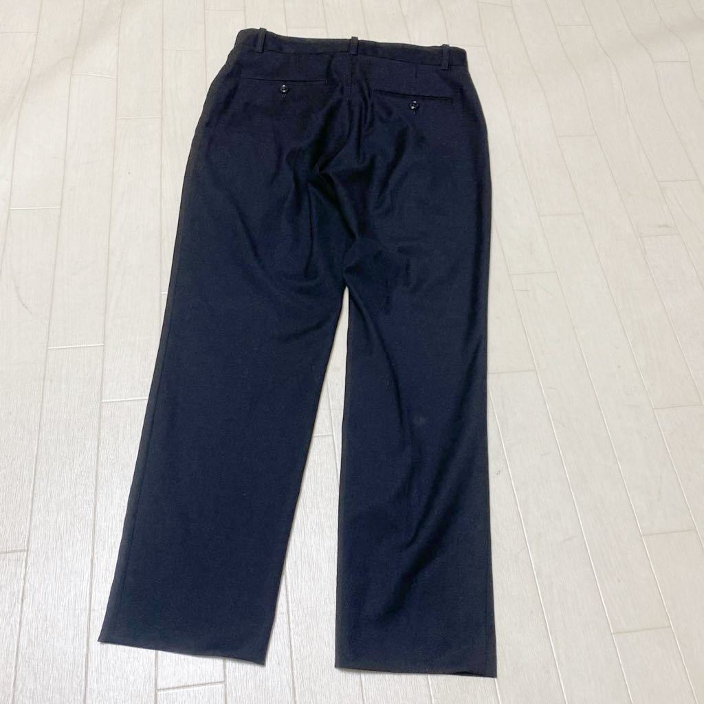 3739☆ UNITED ARROWS GREEN LABEL RELAXING ボトムス スラックス レディース 38 ブラックの画像2