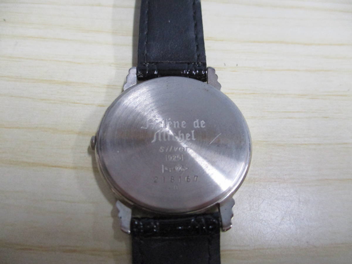 む237　棚の　現状品　ヘレンミッシェル　腕時計　シルバー925　アナログ時計　クウォーツ式　2針　ファッション小物　_画像4