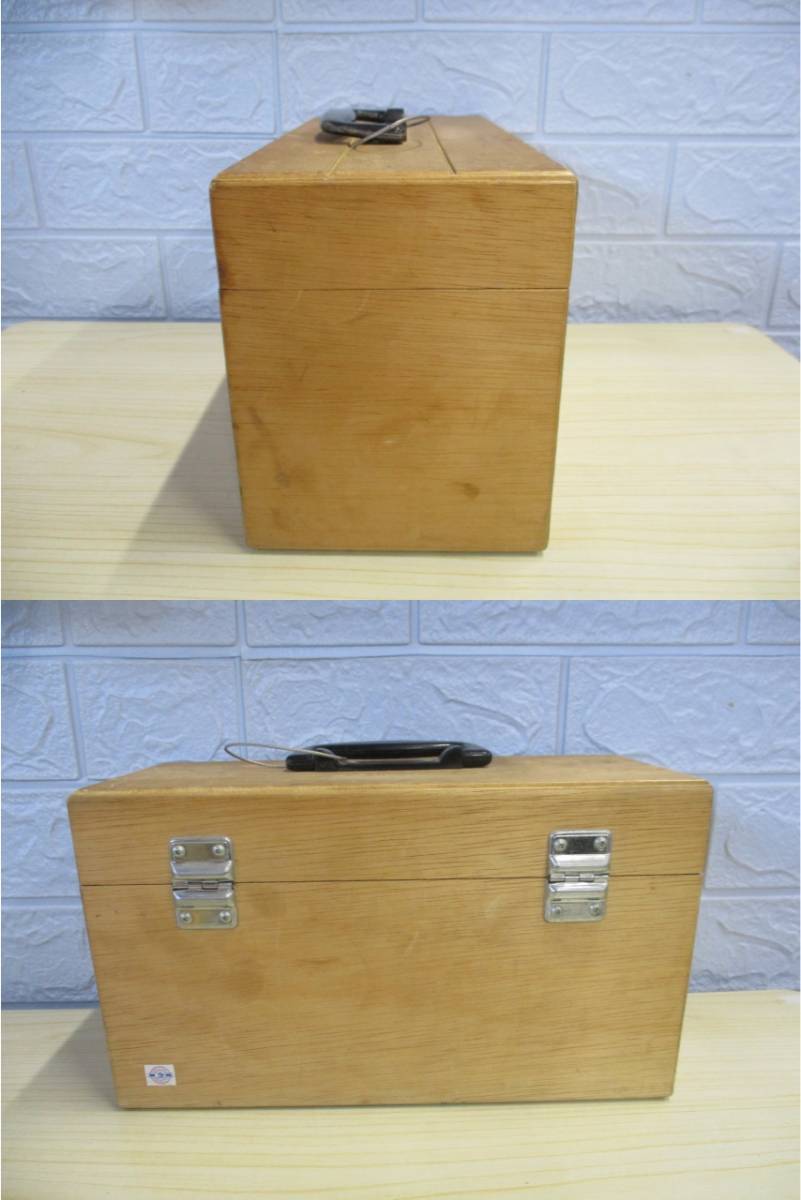 む226　棚ほ　現状品　Budweiser　バドワイザー　BOX　2個セット　ボックス　空箱　木製　木箱_画像3