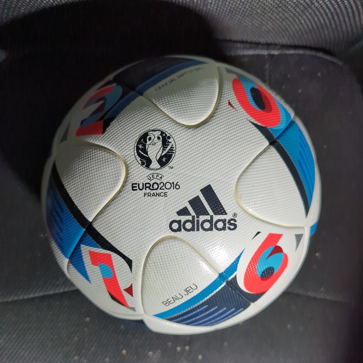 adidas BEAU JEU(ボージュ) UEFA EURO2016試合球_画像1