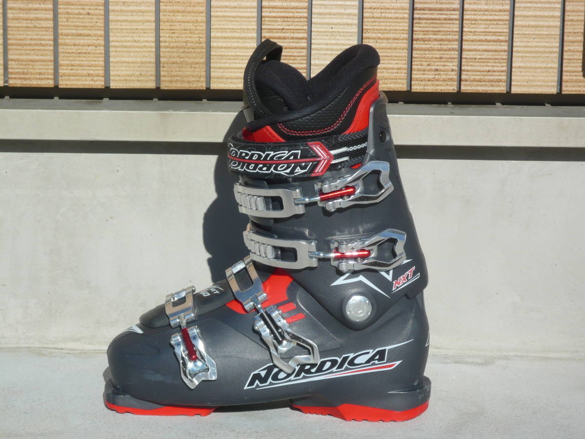 0**** быстрое решение!NORDICA/ Nordica лыжи ботинки NXT серый / красный 26.0cm/26.5cm 305mm