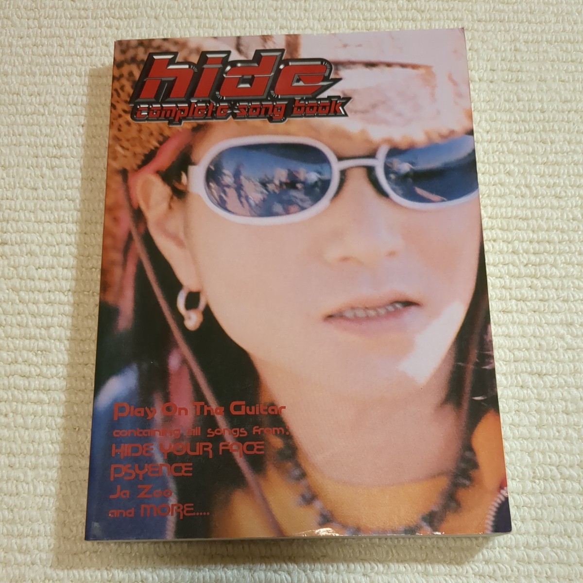 ＨＩＤＥ ガクフヒデコンプリートソングブック　hide Ｘ エックス_画像1