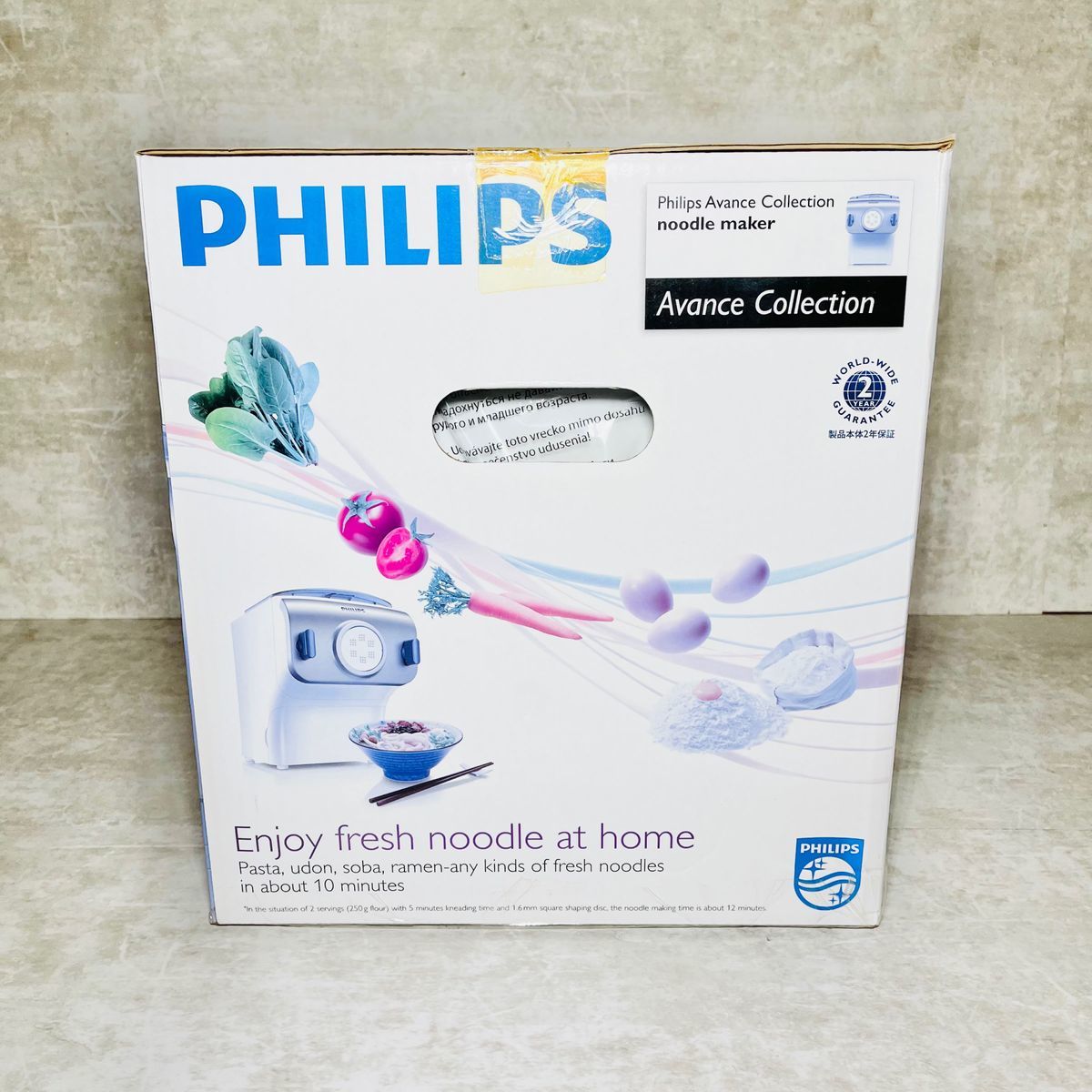 【新品未使用】フィリップス PHILIPS ヌードルメーカー 家庭用 製麺機 自動　HR2365/01_画像5