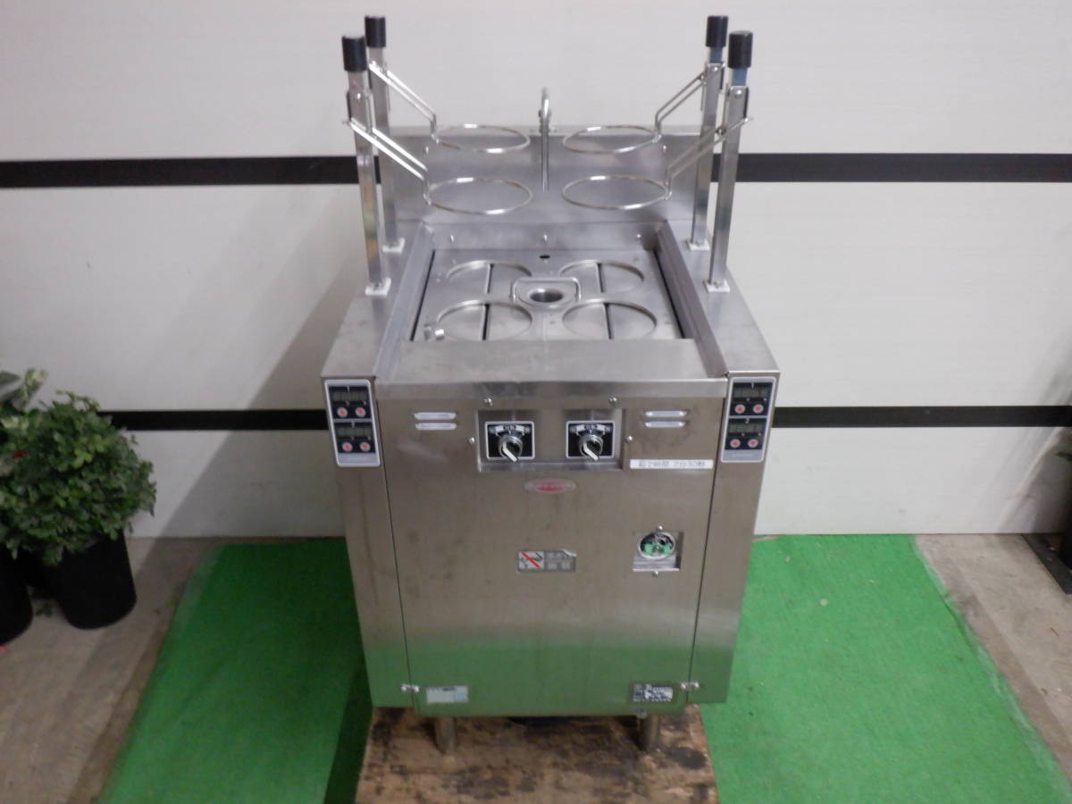 OG-U20/2018年製/UM451EH/ 日本洗浄機 電気式 自動ゆで麺機 三相200Vの画像1