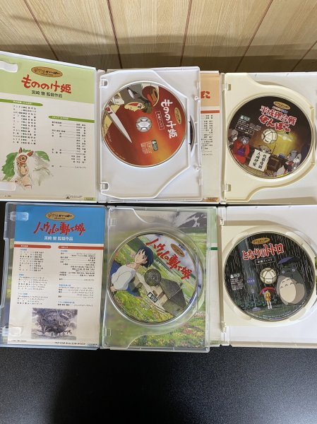 スタジオジブリ　DVD　まとめ売り　9本セット　となりのトトロ　魔女の宅急便　千と千尋の神隠し　他_画像3