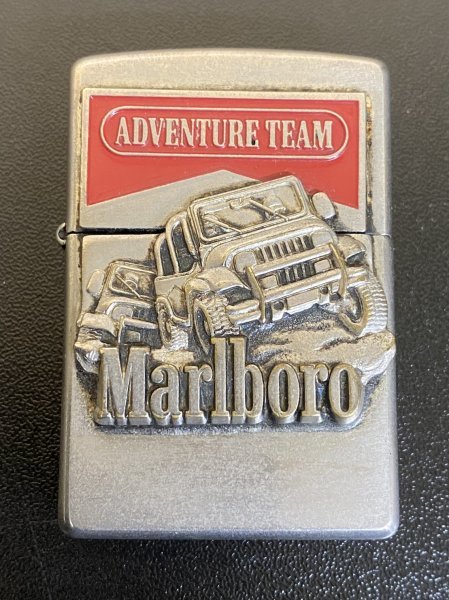 Zippo　ジッポライター　Marlboro　マルボロ　1998年製　ADVENTURE TEAM　アドベンチャーチーム_画像1