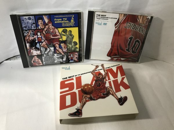 F625 CD+DVD　ザ・ベスト・オブ TVアニメーション　スラムダンク シングル・コレクション_画像1